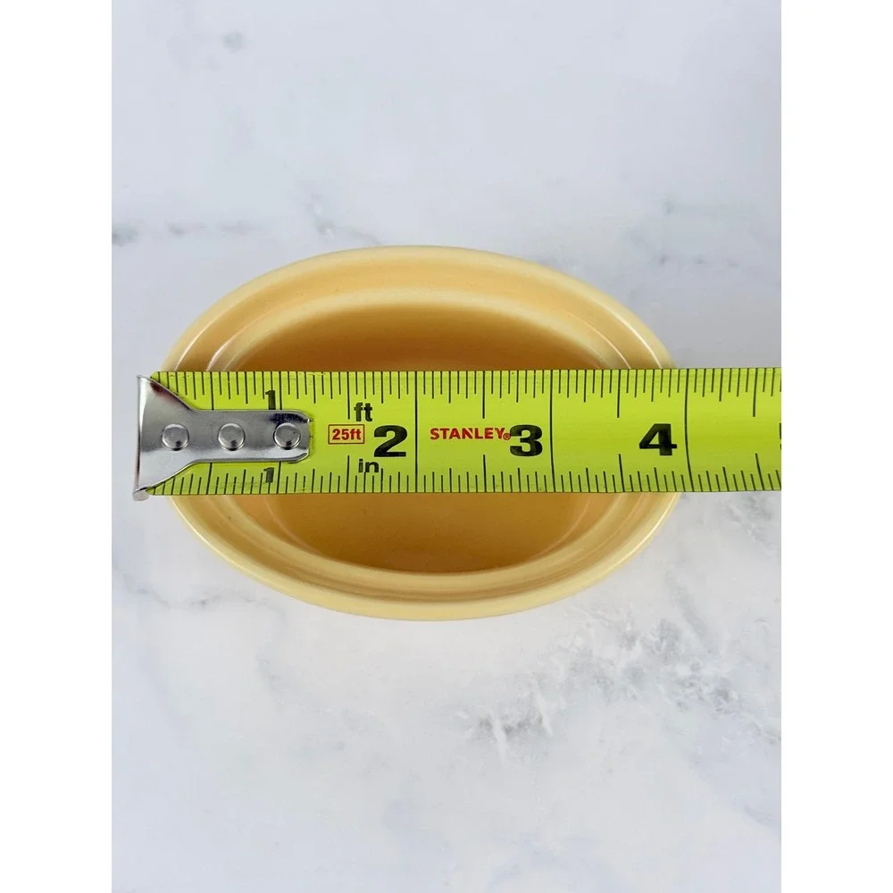 VTG BIA Yellow Hen Chicken Ramekin 
